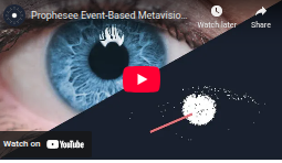 Prophesee event-based vision video screenshot